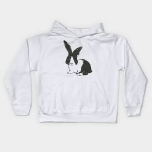 Bunny Doodle Kids Hoodie